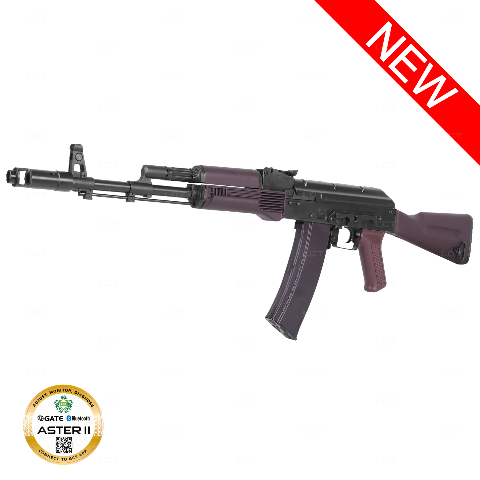 LCK74M-Plum AEG W/ GATE Aster II(BT)  (393 FPS)