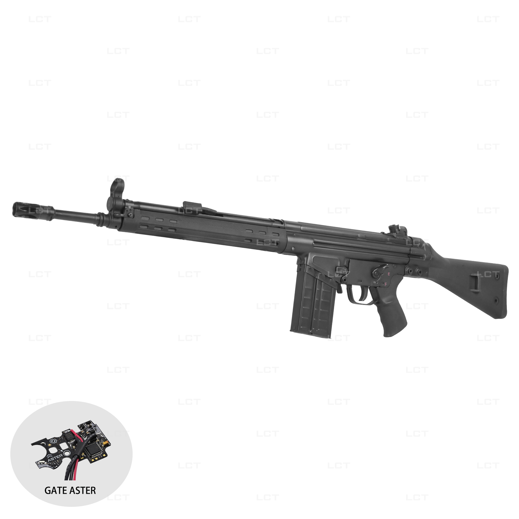 LC-3A3-S(BK) AEG/W GATE ASTER  (393 FPS)